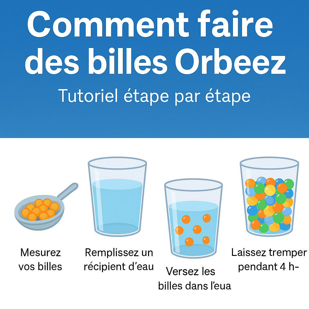 🎯 Comment faire des billes Orbeez